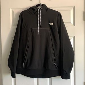 North Face fleece lined water proof pull over